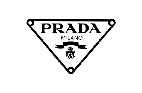 prada brand identity|prada logo black and white.